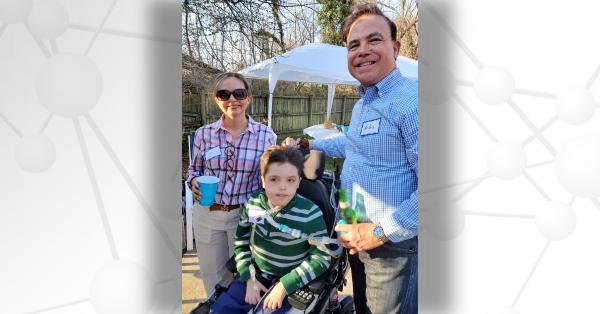 The Estopinan family at an outdoor gathering